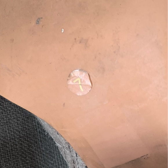 ANTHROPOLOGIE Jeffrey Campbell "Rosalee" Booties Suede Perforated Western Size 7 - Picture 10 of 10